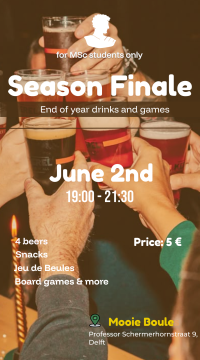 End of Year Drinks and Games