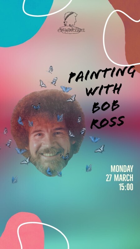 DIY painting with Bob Ross 