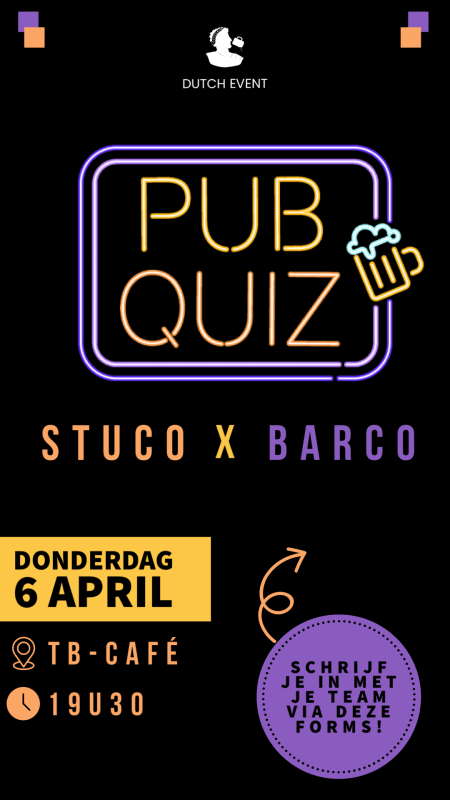 StuCo x BarCo PubQuiz