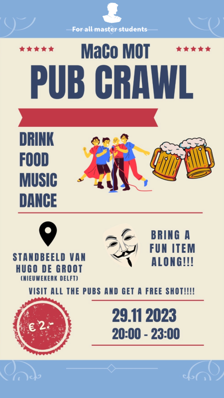 MaCo MOT: Pub Crawl