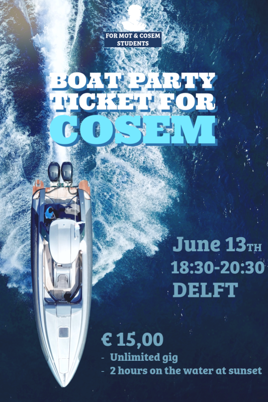 CoSEM registration Boat Party