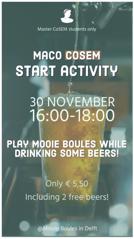 MaCo CoSEM start activity