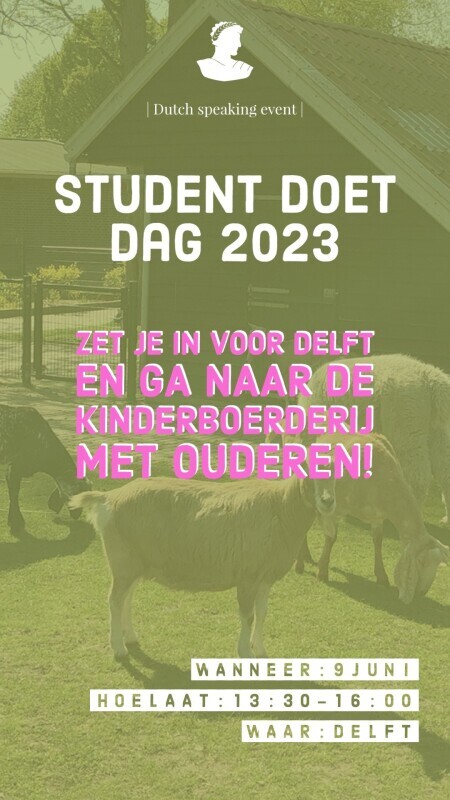 Student doet dag