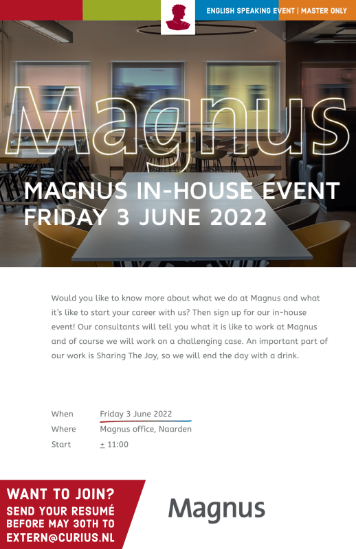 Inhouse-day Magnus