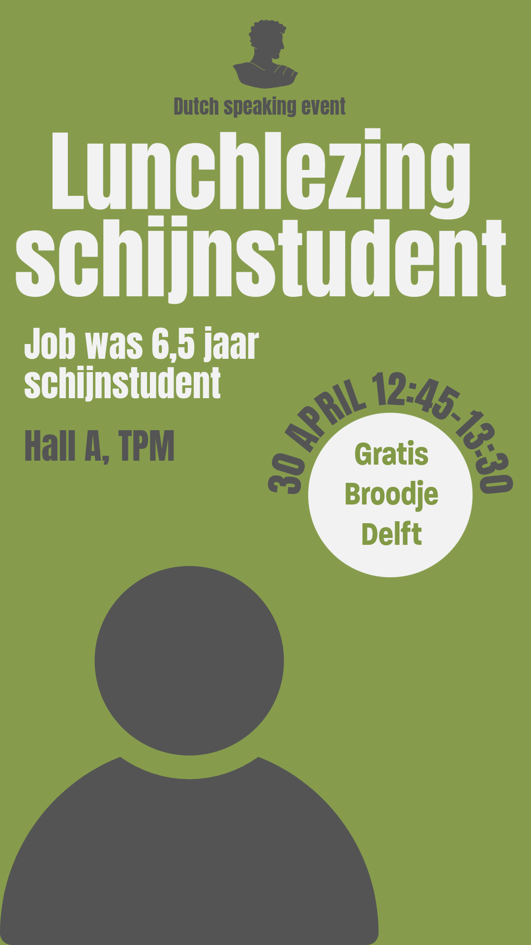 Lunchlezing Schijnstudent Job van Ballegoijen